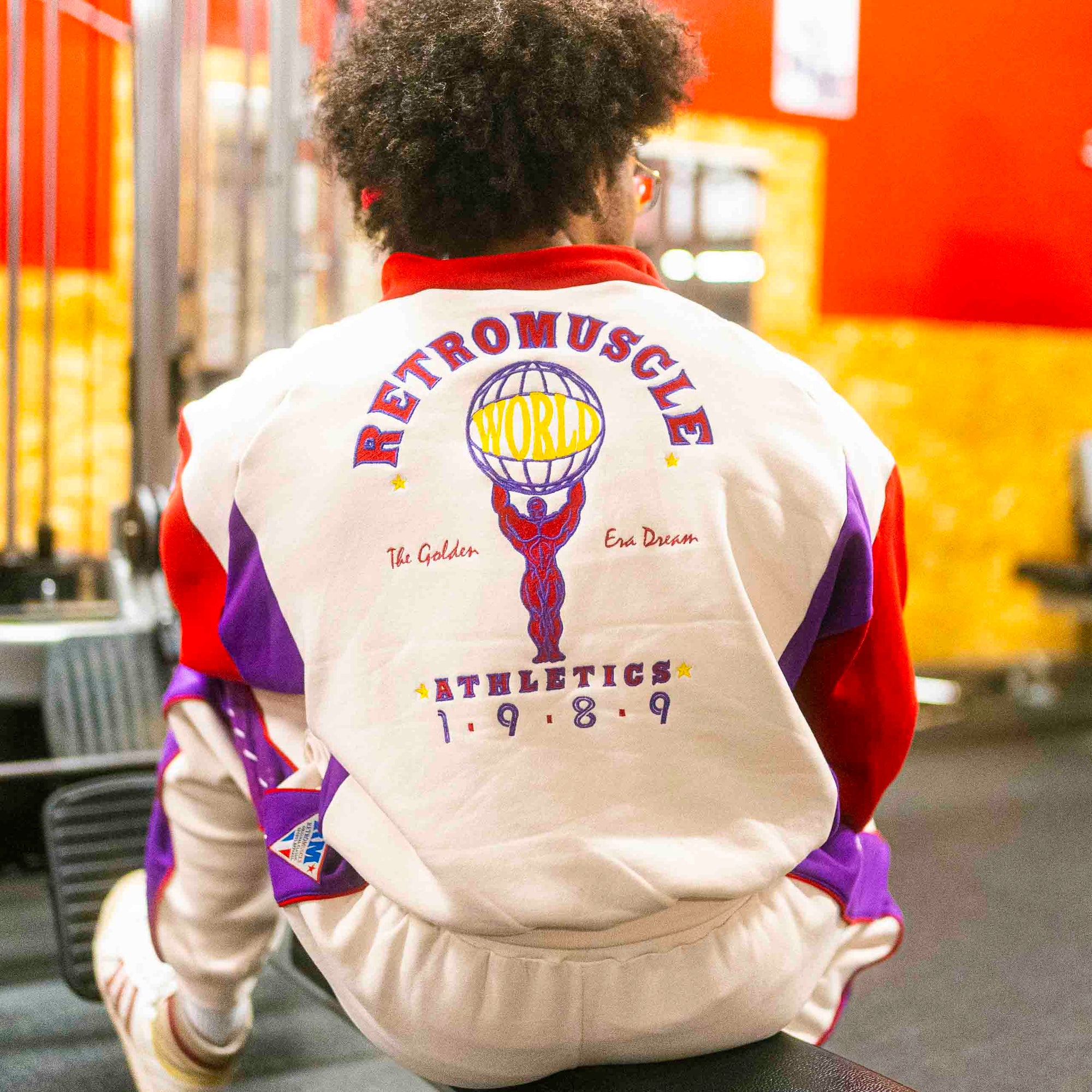 The Golden Era Dream Tracksuit - retromuscle1000- Tracksuit - broderie logodos