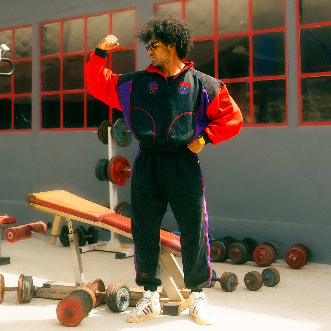 Ensemble de Jogging Vintage | The Golden Era Dream Tracksuit Black