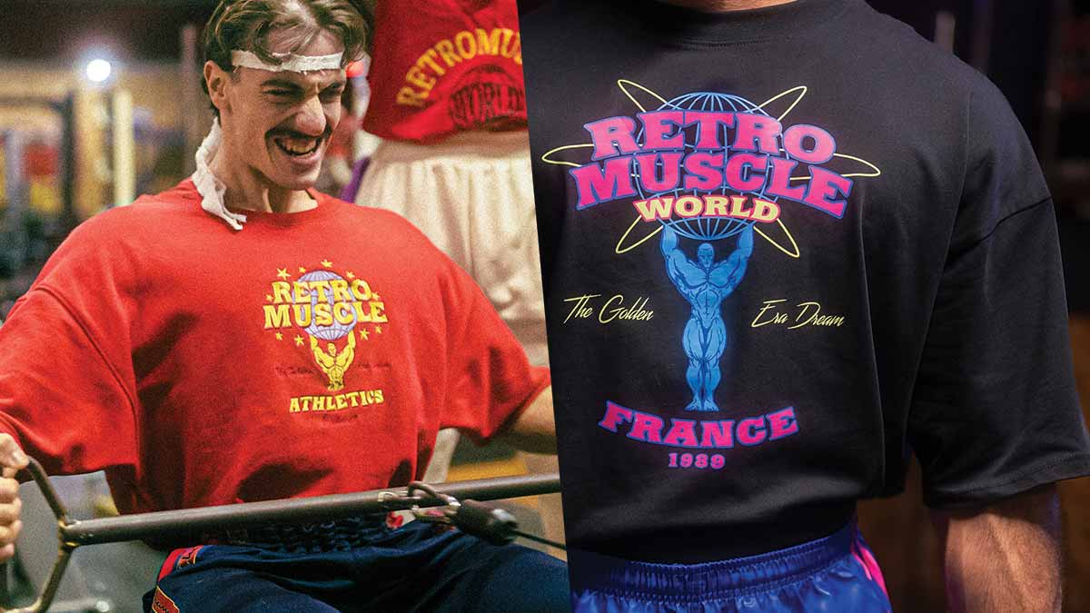 T-shirts et Pump Covers Vintages de RetroMuscle