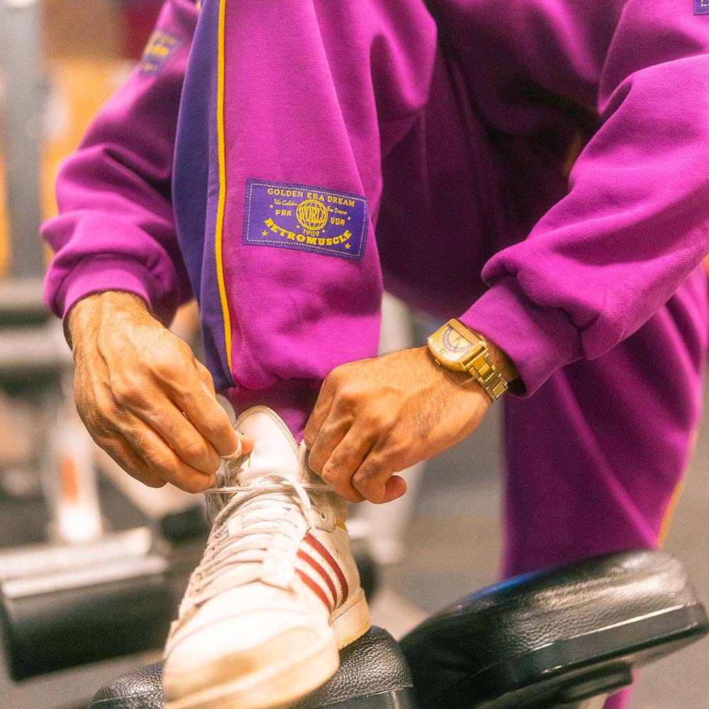 The Golden Era Dream Tracksuit Mauve Set