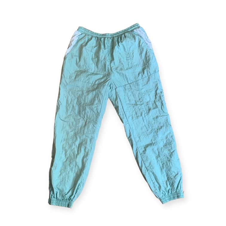 Nylon jogging pants Pastel green | S/M