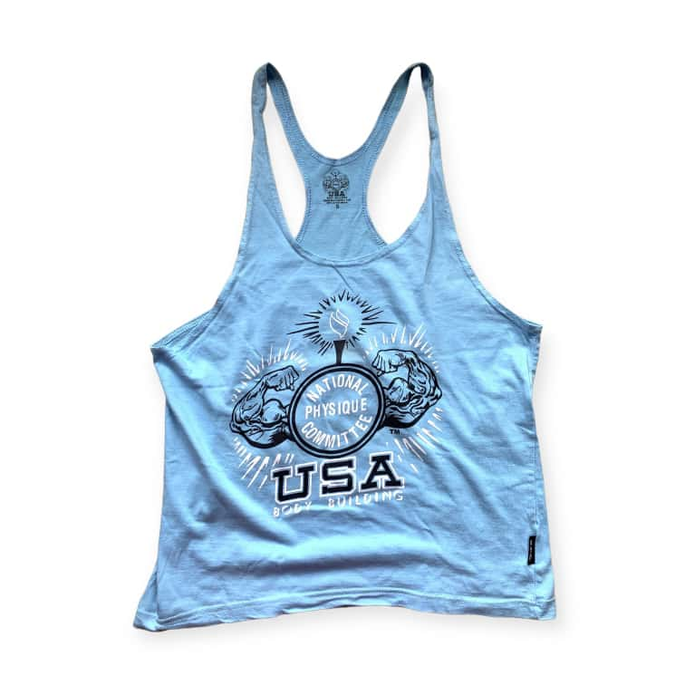 Vintage NPC Bodybuilding Stringer | S