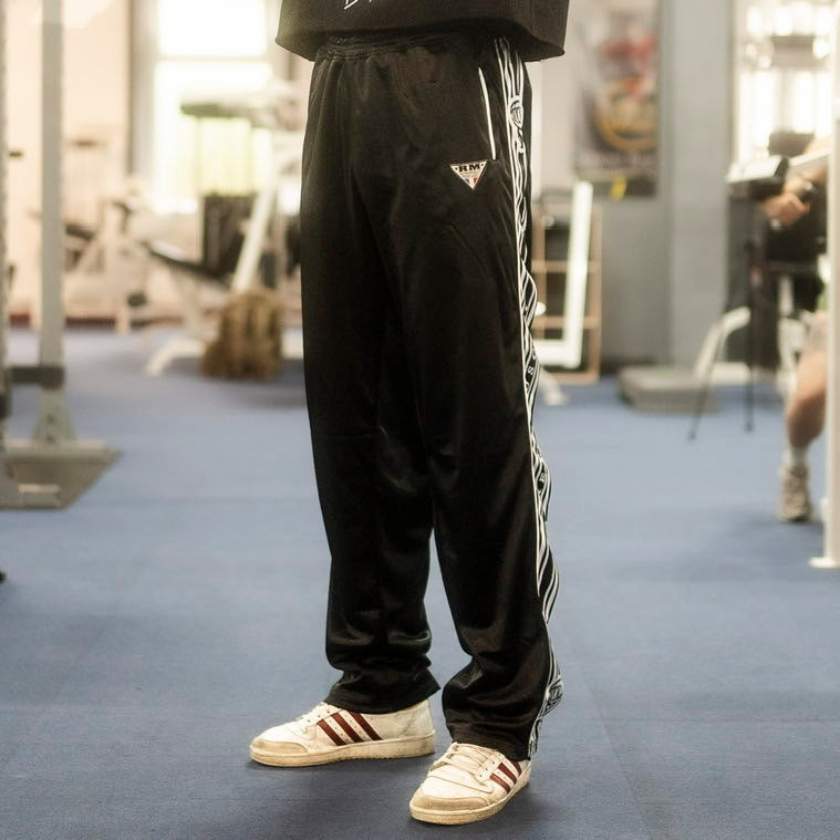 Vintage Snap-Pants Jogging | Black