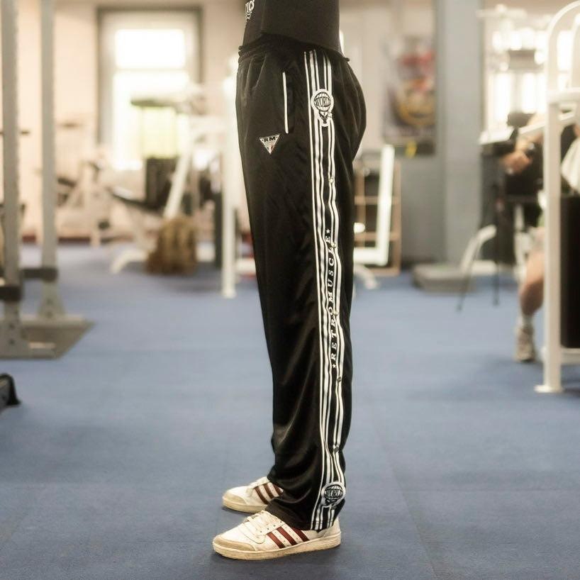 Vintage Snap-Pants Jogging | Black