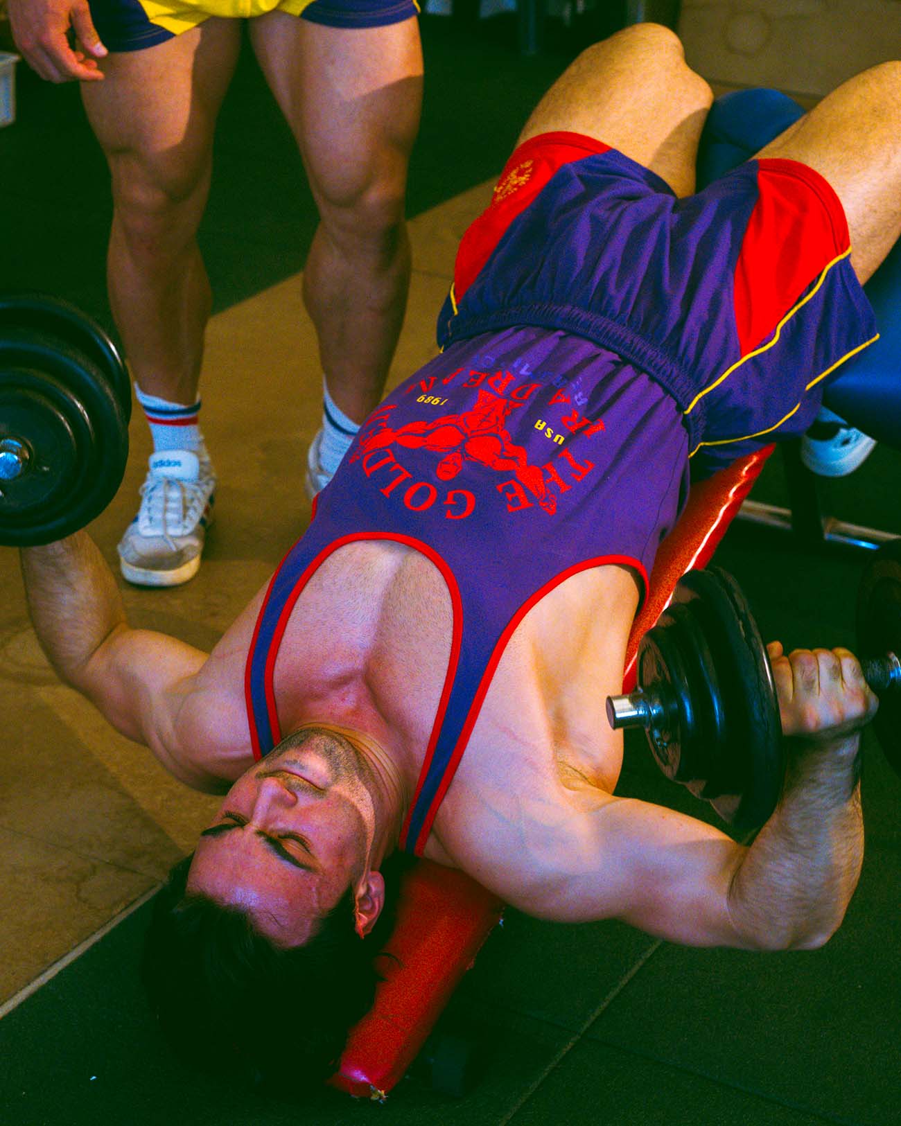 Golden Era Ribbed Stringer | Purple