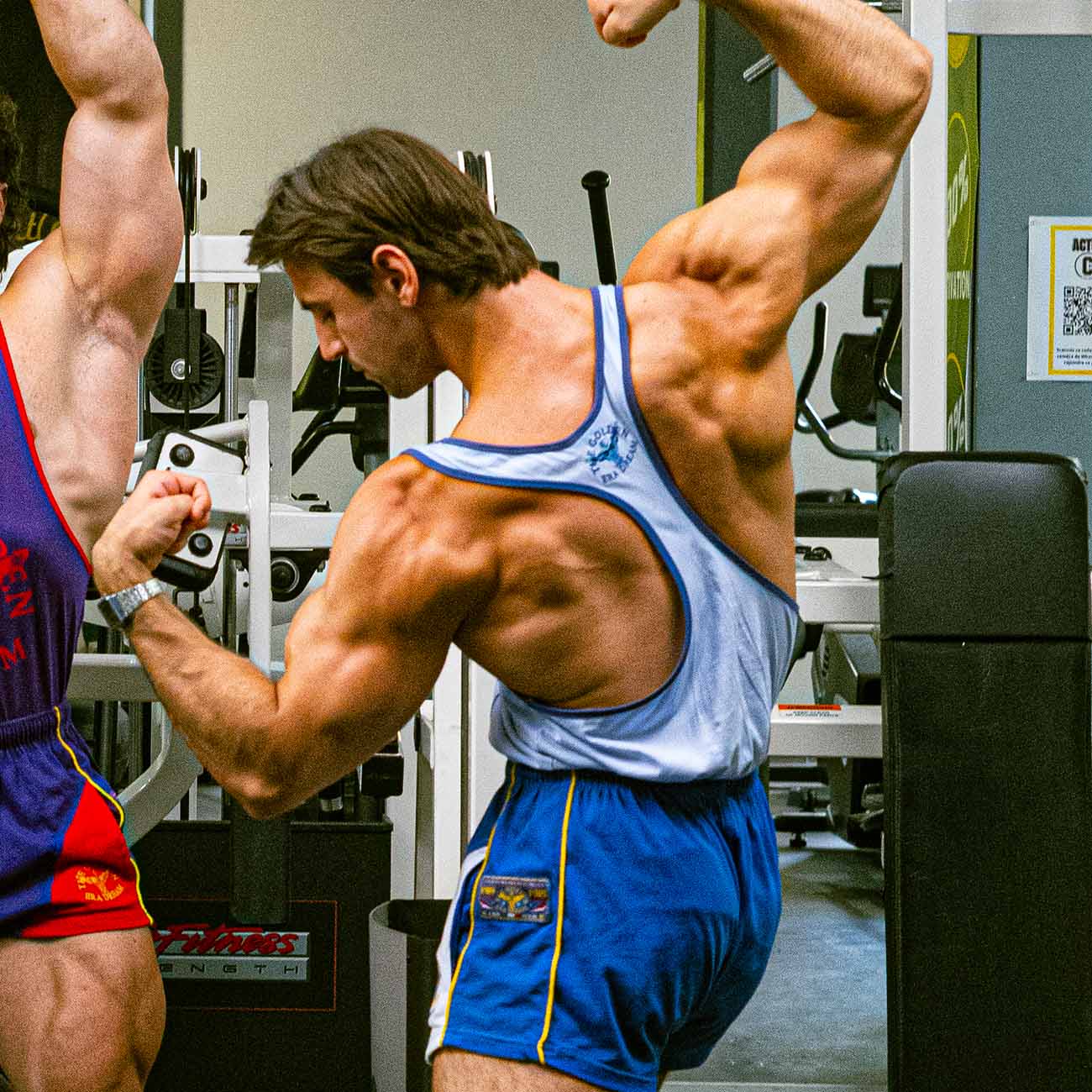 Golden Era Ribbed Stringer | Blue