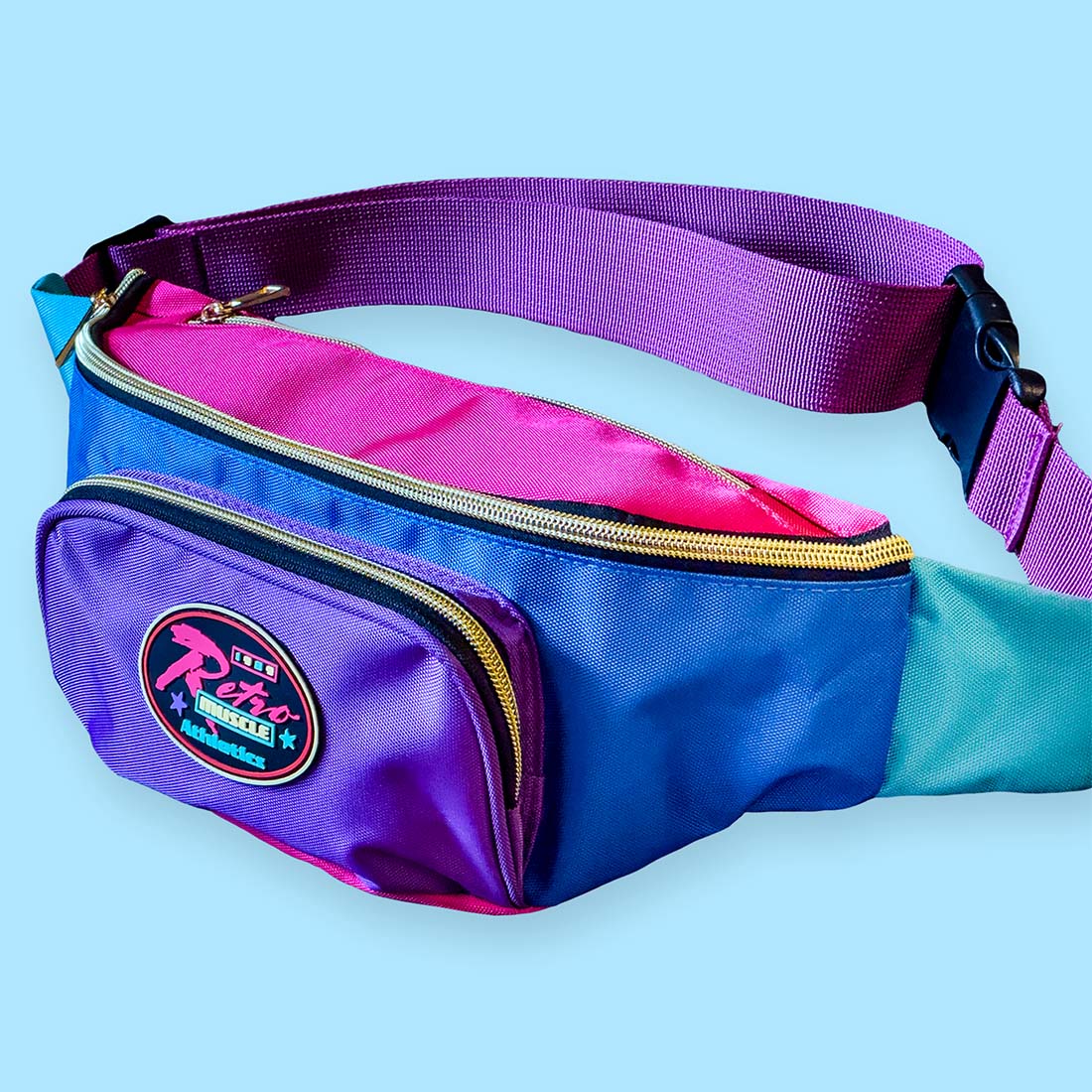 Golden Era Arcade Belt Bag | Multicolor