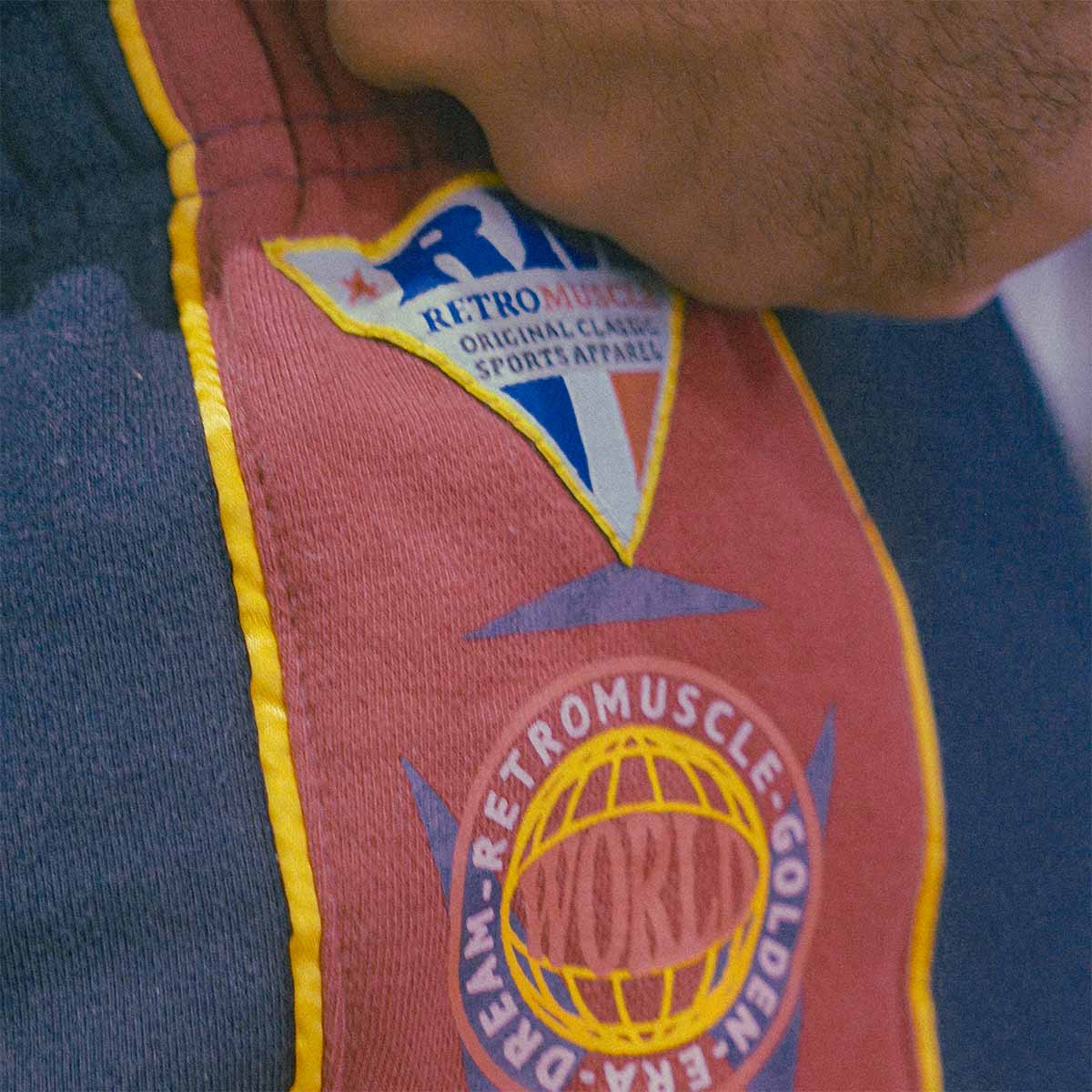 The Golden Era Dream Short | Navy & Red