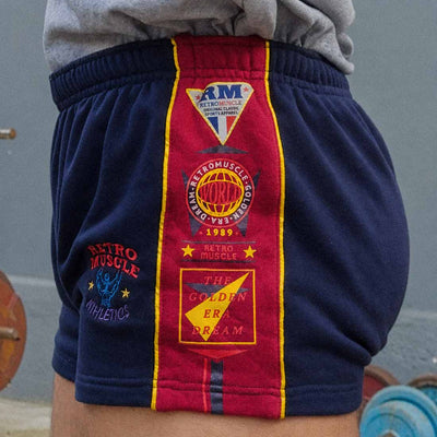 The Golden Era Dream Short | Navy & Red