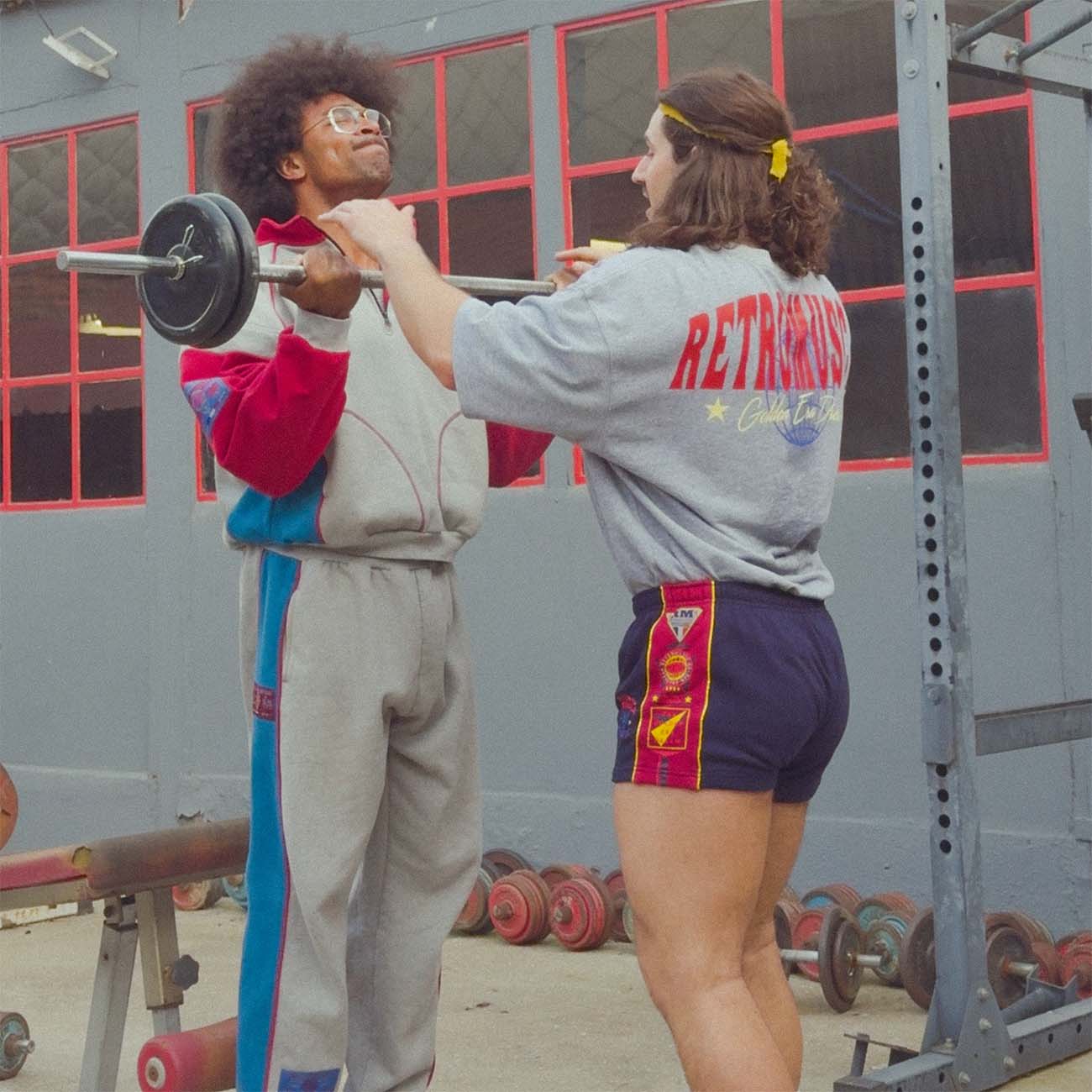 The Golden Era Dream Short | Navy & Red