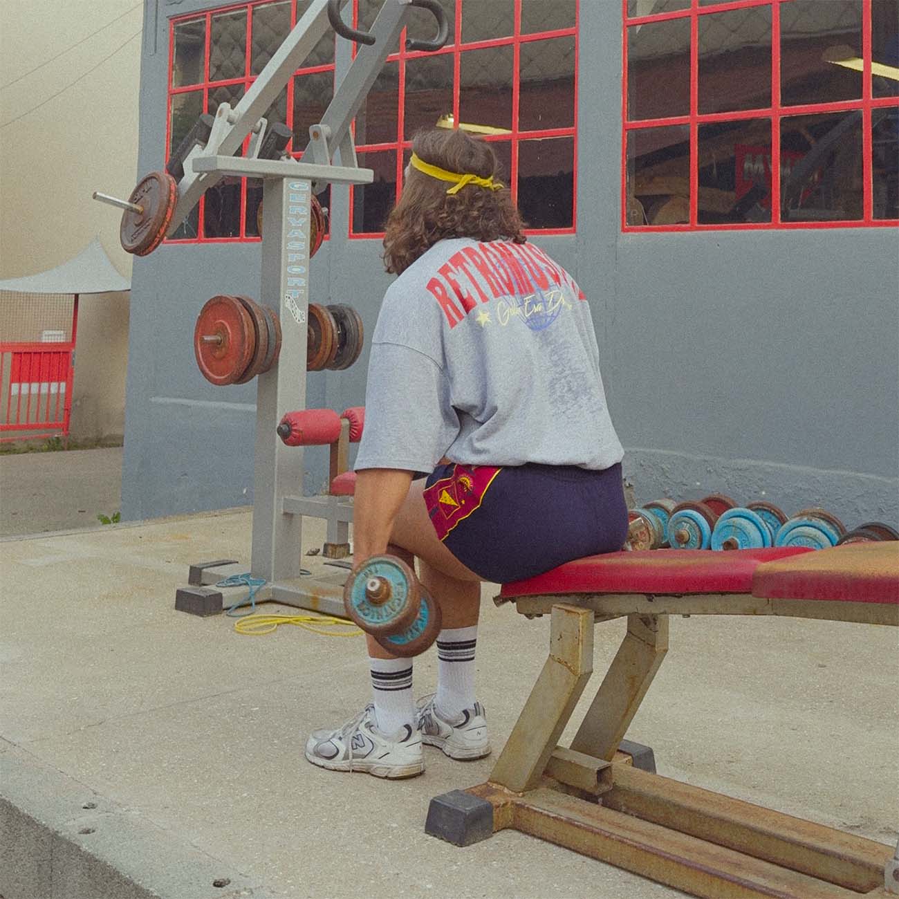The Golden Era Dream Short | Navy & Red