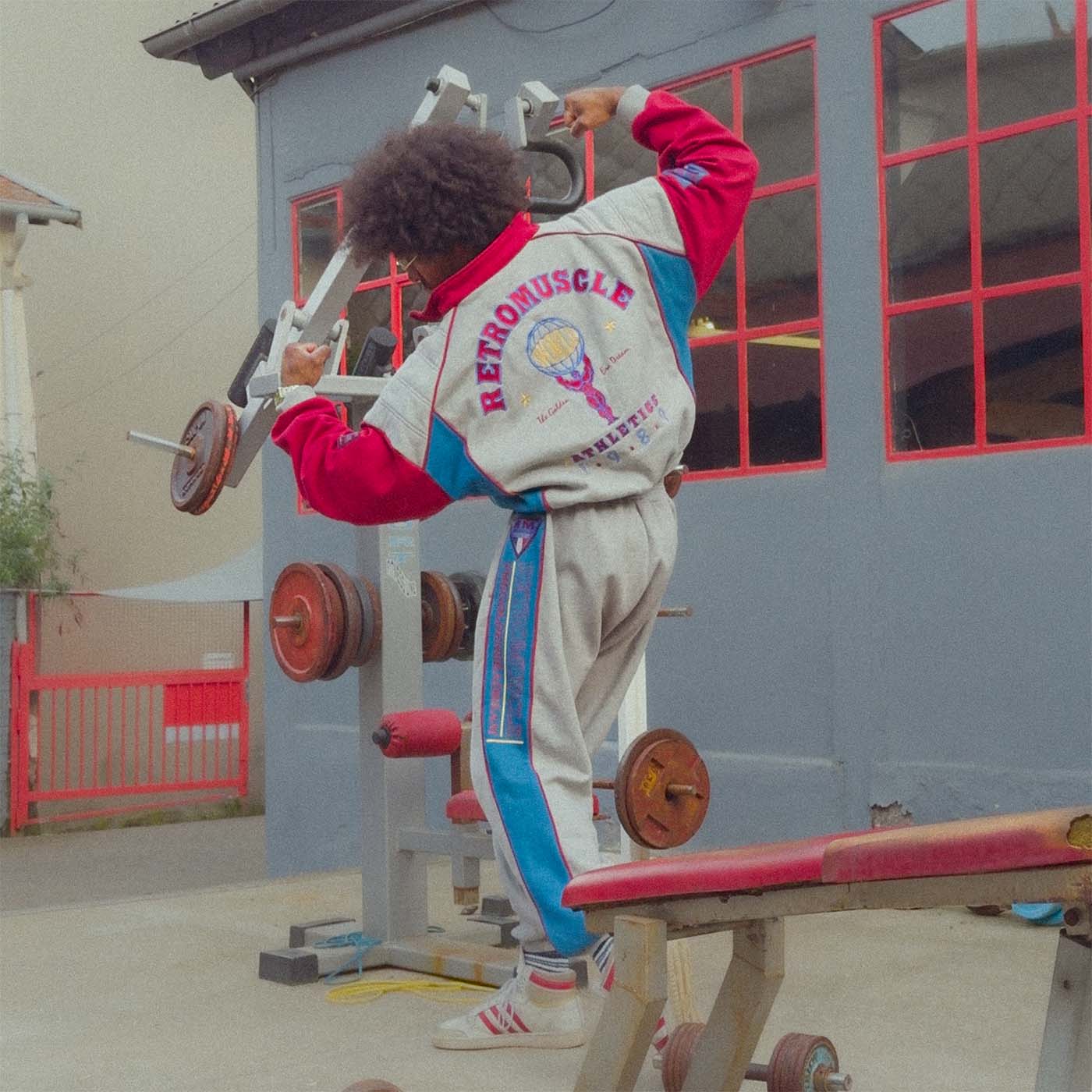 L'Ensemble Golden Era Dream Tracksuit Grey