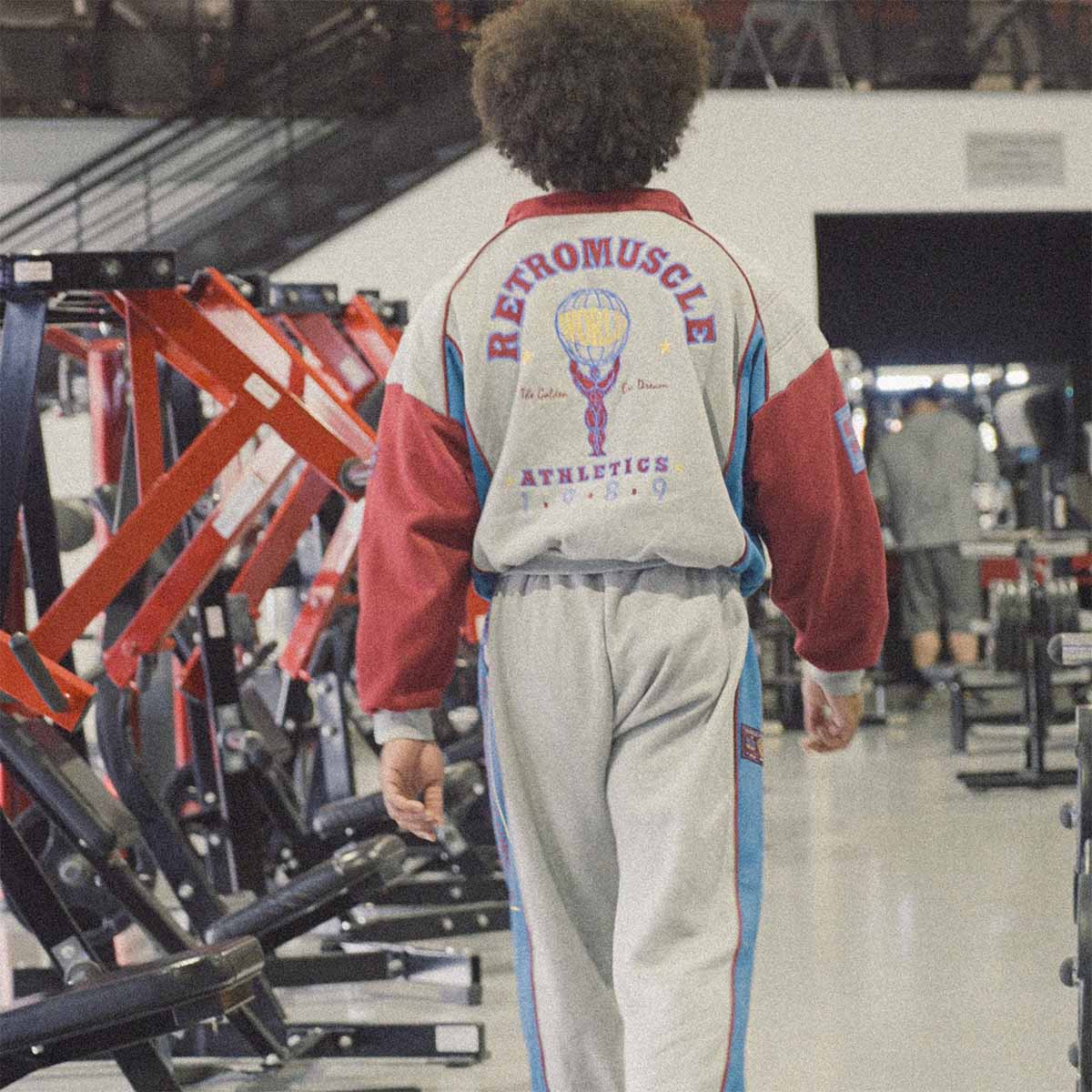 L'Ensemble Golden Era Dream Tracksuit Grey