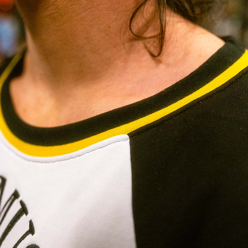 Vintage Star Embroidered Pump Cover | Black