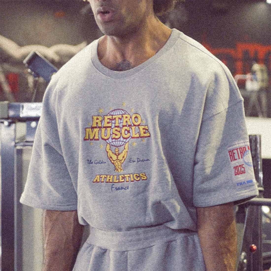 SWEAT PUMP COVER GOLDEN ERA BRODÉ | GRIS
