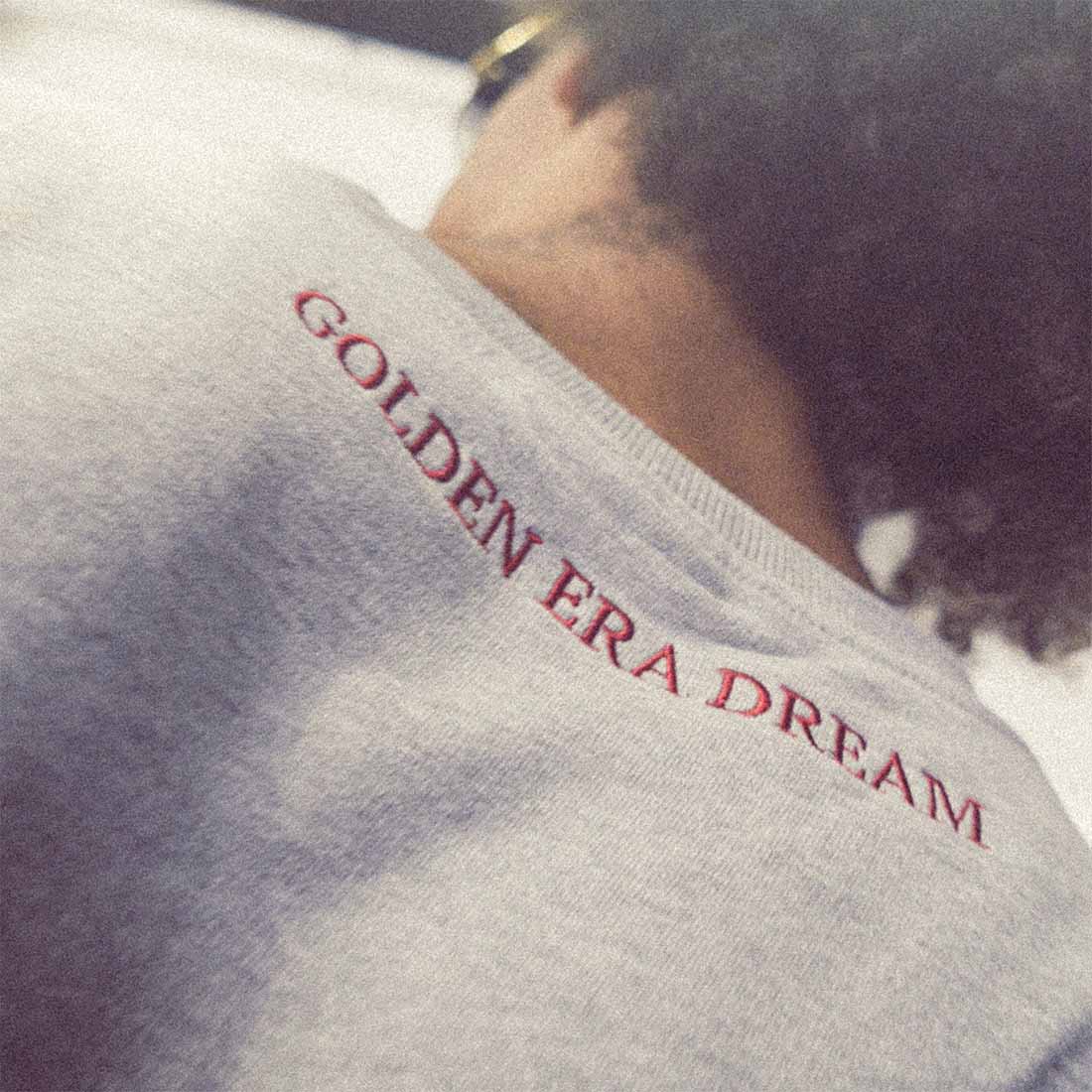 SWEAT PUMP COVER GOLDEN ERA BRODÉ | GRIS