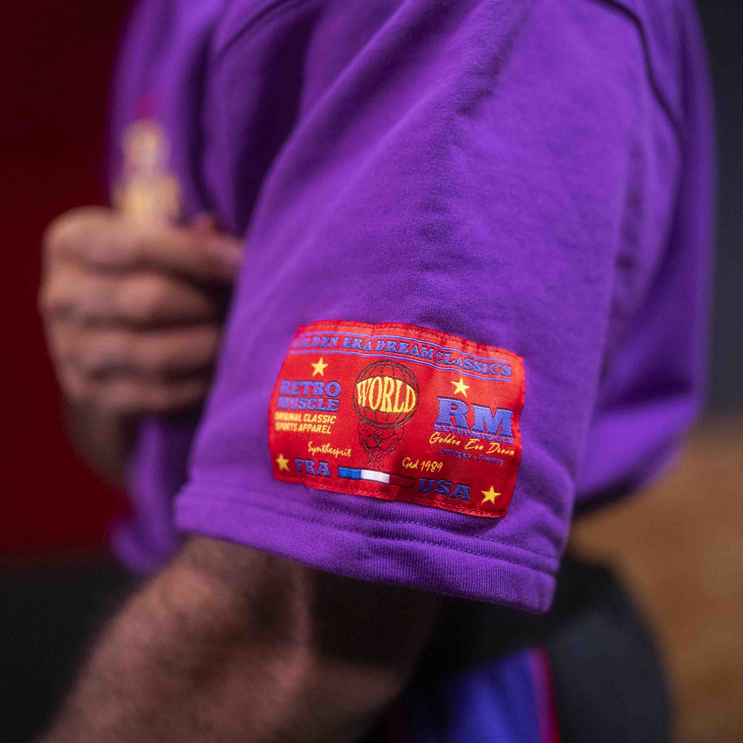 SWEAT PUMP COVER GOLDEN ERA BRODÉ | MAUVE