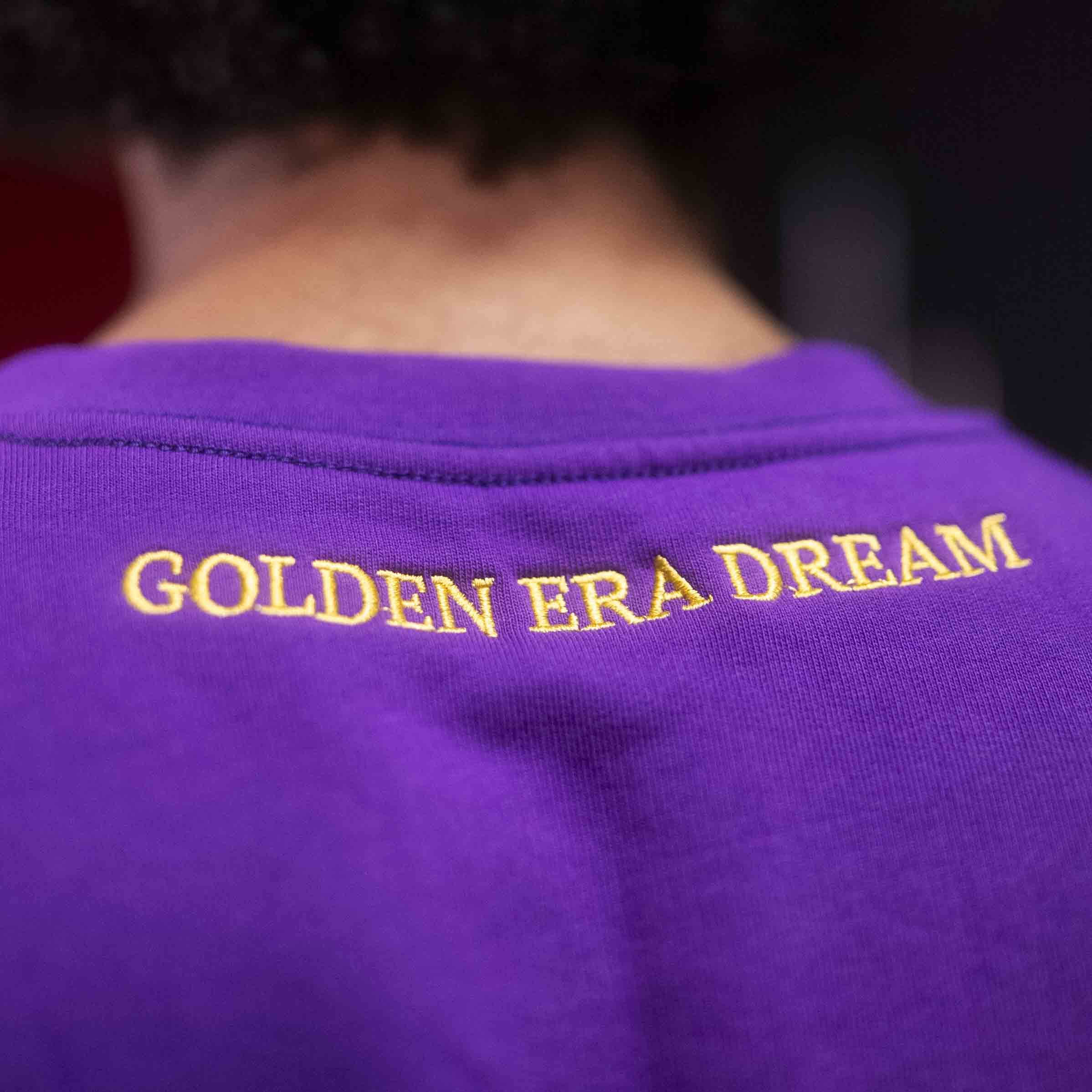 SWEAT PUMP COVER GOLDEN ERA BRODÉ | MAUVE