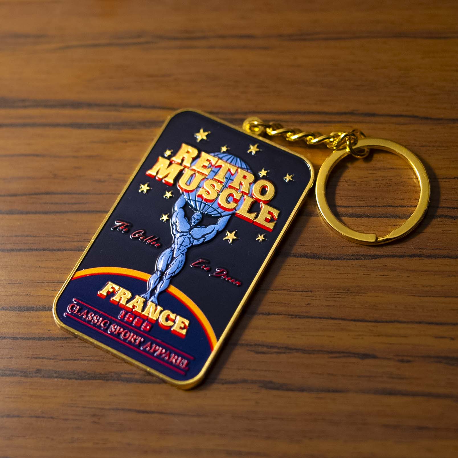 The Golden Space Keychain