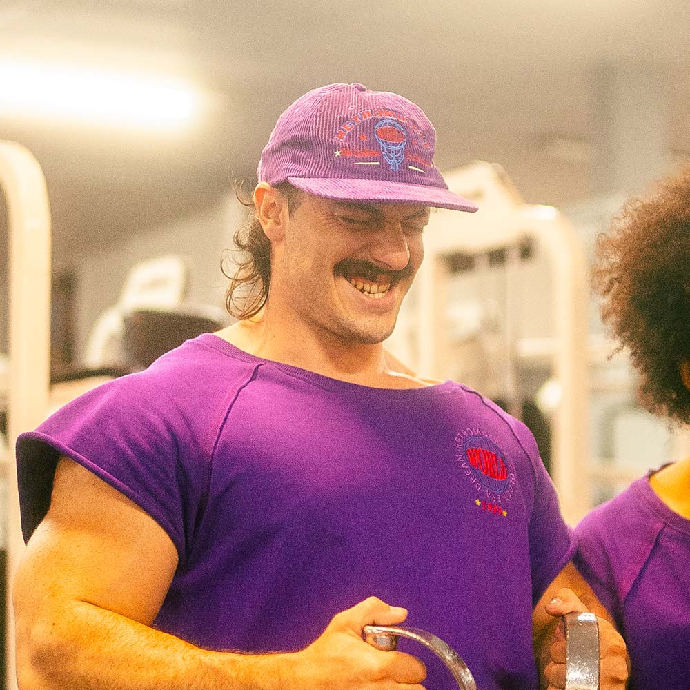 Vintage Golden Era Cap | Purple