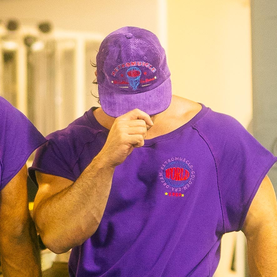 Vintage Golden Era Cap | Purple