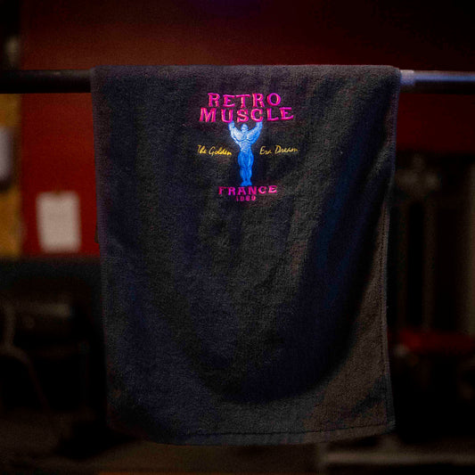 RetroMuscle Embroidered Training Towel