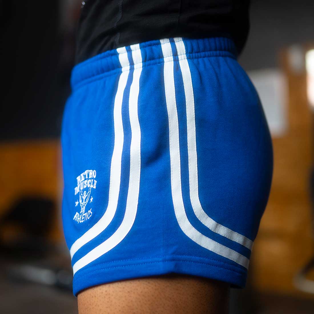 Short Vintage Golden Era "Bannout" | Bleu