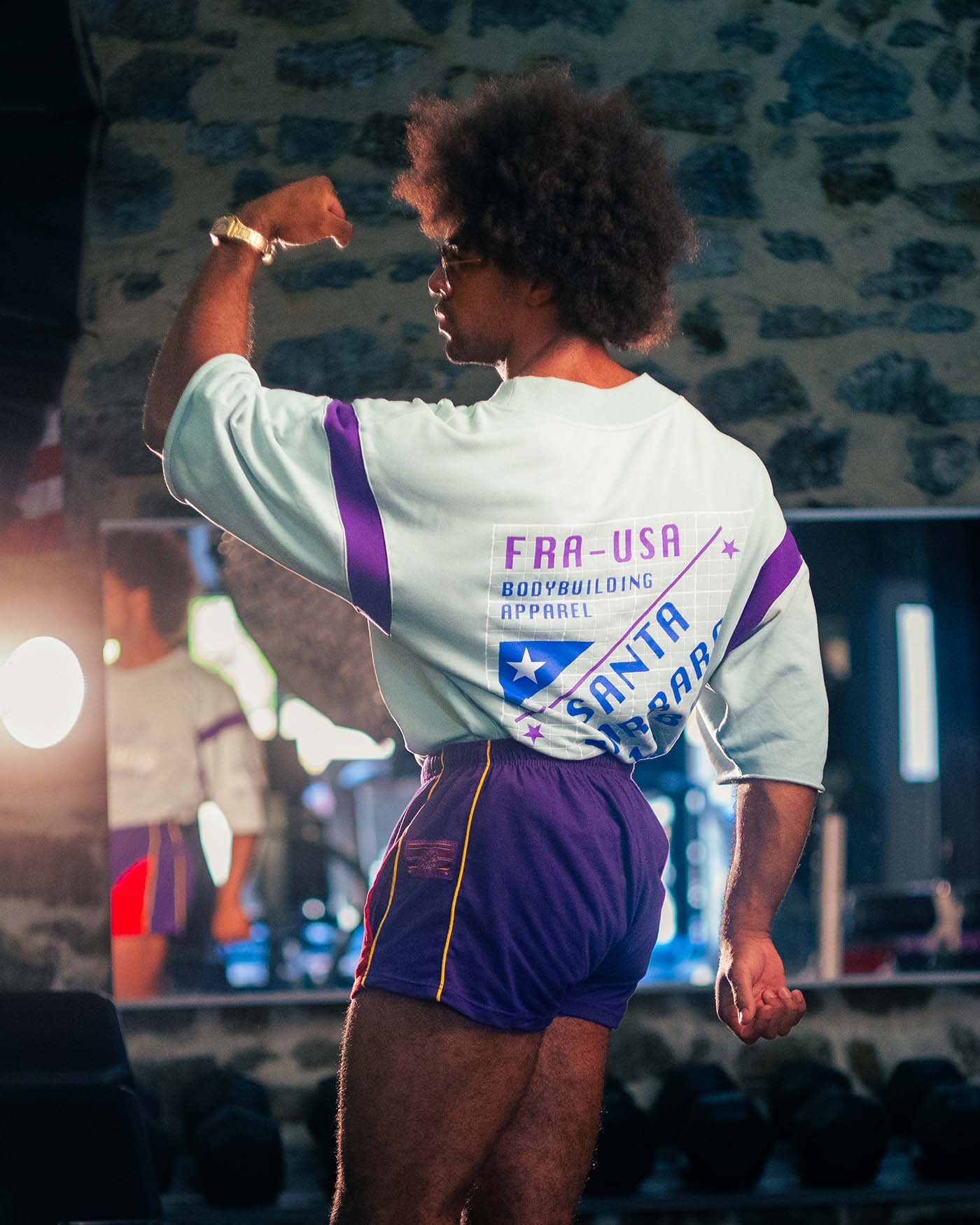 Golden Era California Short | Purple