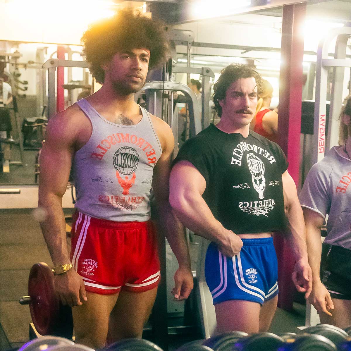 Retro Golden Era Shorts | Red