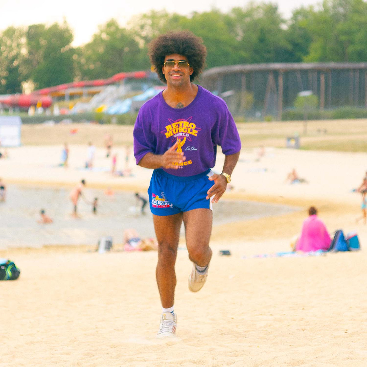Golden Era Dream Board Short | Purple World