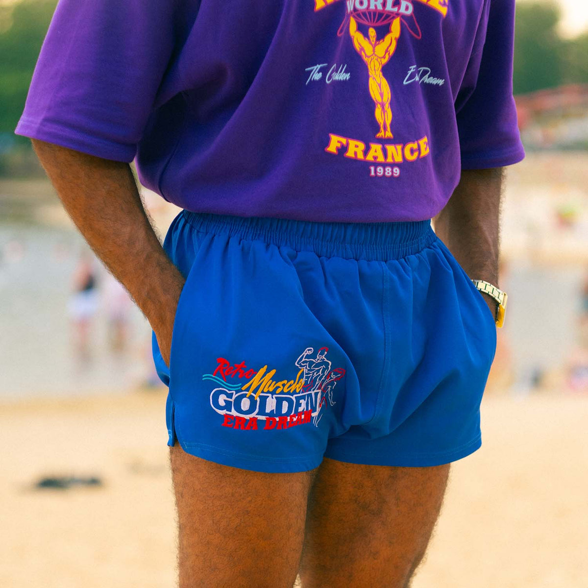 Golden Era Dream Board Short | Purple World