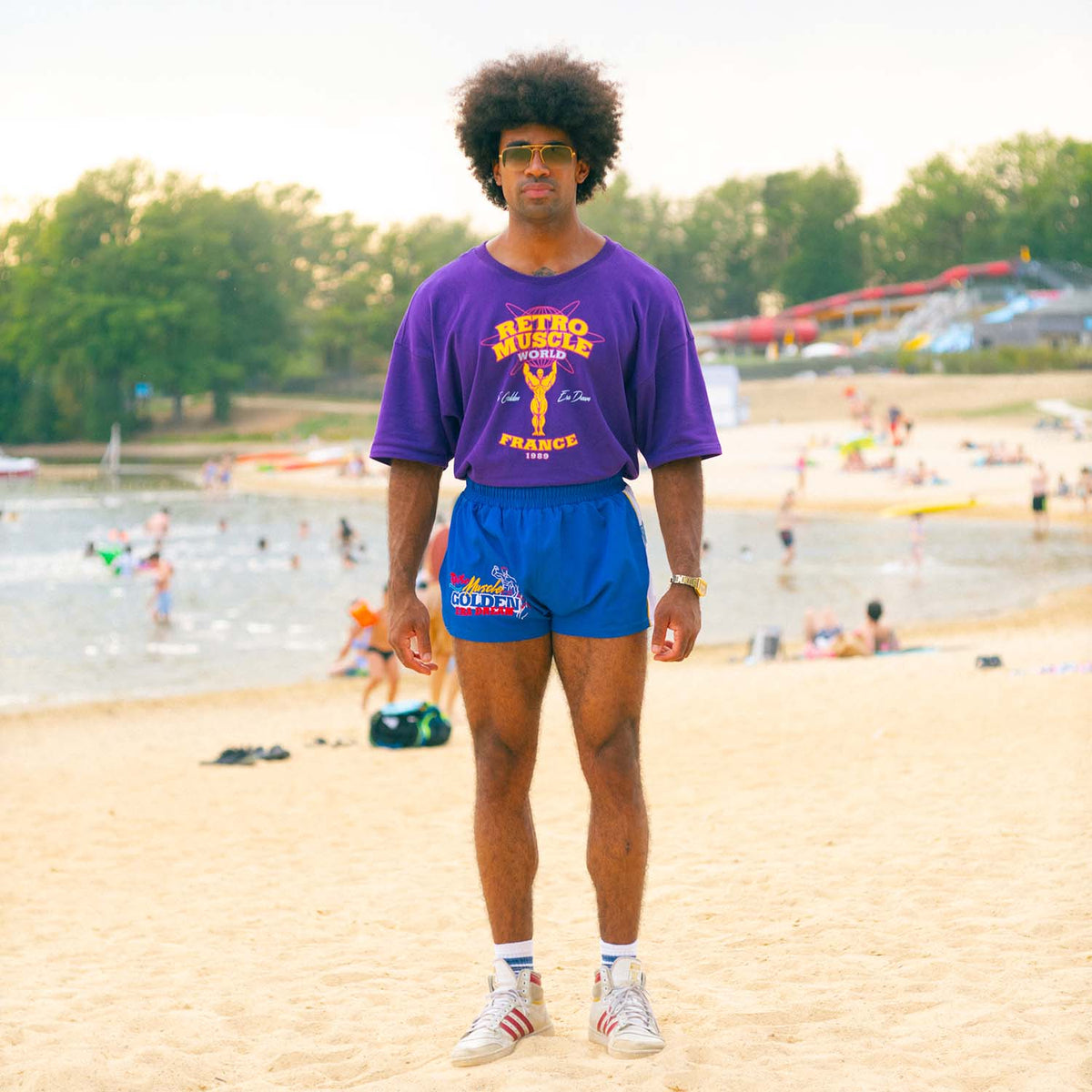 Golden Era Dream Board Short | Purple World